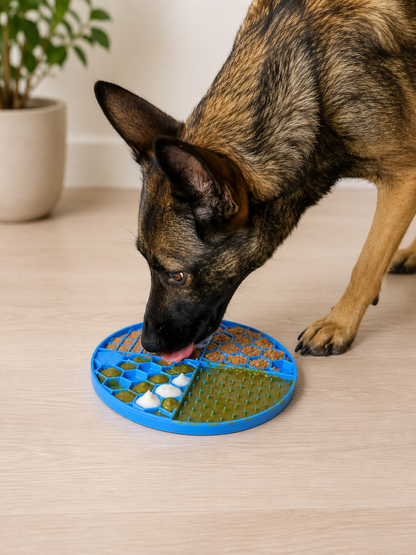 Tapis de léchage pour chien