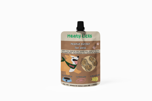 Pochette de beurre de cacahuète pour chiens 113 g (4 oz)